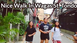 Wandering In Wagas Street Tondo Manila City  Philippines [upl. by Anaik]