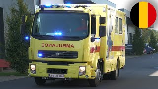 Wail amp Luchthoorn  Ex MICU 13302 Amsterdam MICU  Ambulance Bariatrique B01 AMR asbl Ciney [upl. by Pasol]