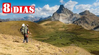 8 Días De Autosuficiencia Por La Montaña  Vivac en Pirineos [upl. by Rees]