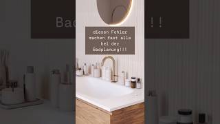 Badplanung Fehler umgehen Badezimmer planen Planung Badezimmer renovieren günstig online 3D Planer [upl. by Jada]