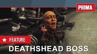 Wolfenstein The New Order  Deathshead Final Boss Fight [upl. by Arakihc]