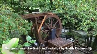 Electricity Generating Waterwheel 35kW [upl. by Eimarej]