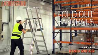 Zarges ZAP Telescopic Work Platform Ladders [upl. by Ruffi]