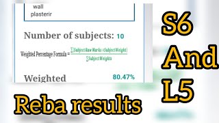 Reba results ya S6 na L5 national examination 20232024 [upl. by Mateusz788]