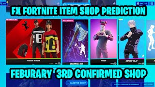 February 3rd 2024 Fortnite Item Shop CONFIRMED  Fortnite Early Item Shop Prediction February 3rd [upl. by Bella641]