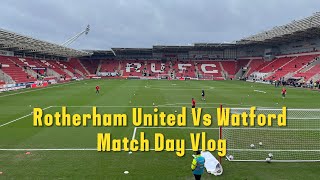 Rotherham United 01 Watford Vlog  202324 [upl. by Orual69]