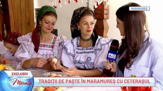 Traditii de Paste in Maramures cu Ceterasul [upl. by Celin]