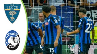 Lecce vs Atalanta  Extended Highlights amp All Goals 2024 HD [upl. by Maurizia]