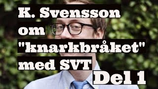 K Svensson om quotknarkbråketquot med SVT del1  Crazy Town 127 [upl. by Sadnalor]