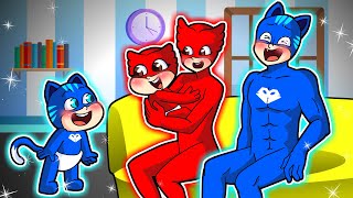 Oh No Abandoned Baby Catboy OWLETTE and CATBOY dont love me Goodbye OWLETTE amp CATBOY  Pj Masks [upl. by Frost179]