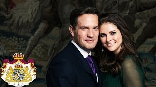 Förlovning mellan Prinsessan Madeleine och herr Christopher ONeill [upl. by Crandall]