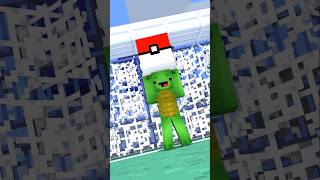 Mikey Herobrine Vs Jjs Creaking minecraftshorts minecraft creaking herobrine [upl. by Nnylkcaj667]