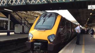 Trains At Exeter St Davids GWML 140516 features 43002 Sir Kenneth Grange 125 [upl. by Cordeelia666]