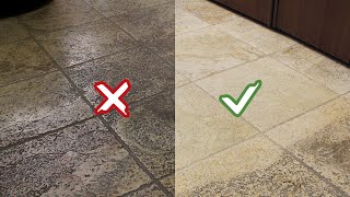 HOW TO CLEAN PORCELAIN TILES MARBLE AND FLOORS WITHOUT DAMAGING THEM  Faber Deep Degreaser [upl. by Sykes671]