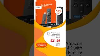 Best Price Amazon Fire TV Stick 4K with AIpowered Fire TV Search [upl. by Emiolhs825]