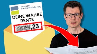 Renteninformation Die traurige Wahrheit 2024 [upl. by Durrej]