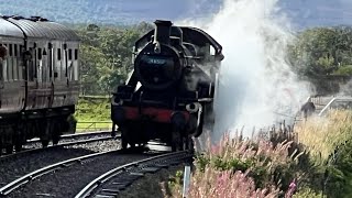 Steam on the Strathspey Railway September 2022 [upl. by Lissner]