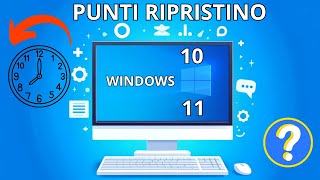 Come creare un punto di ripristino sul PC Windows 1110 2022 [upl. by Bertrando34]