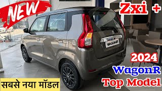 New 2024 Maruti Suzuki Wagonr Zxi Plus Review  wagonr new model 2024  wagonr gadi  wagonr [upl. by Publea]