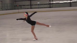 Double Salchow  Slow Motion by Diana Nightingale [upl. by Enaujed]