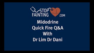 Midodrine Rapid Fire [upl. by Kaye]