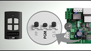 Benincà TOGO Transmitter  Memorization Procedure on control panel without display [upl. by Kate]