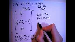 Tetrachloroiodate Ion ICl4  Lewis Dot Structure [upl. by Xuagram823]