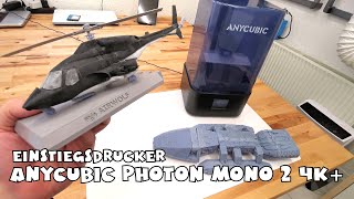 ANYCUBIC Photon Mono 2 Resin 3D Drucker [upl. by Nimzaj]