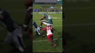 Madden 25 added Saquon Barkley Backwards Hurdle shorts nfl eagles [upl. by Kennie613]