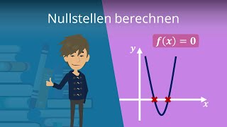 Nullstellen berechnen einfach erklärt  Studyflix [upl. by Siuol]