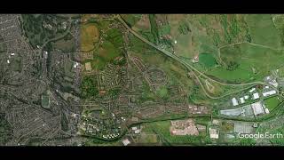 Merthyr Tydfil 1945  1999  2018  Aerial View [upl. by Tija]