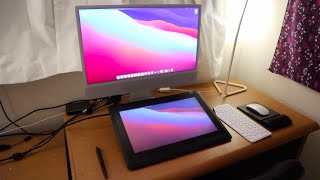 Wacom Cintiq 16 Tablet Setup For M1 Mac  Driver Installation Apple Silicon 20212022 [upl. by Maureen]