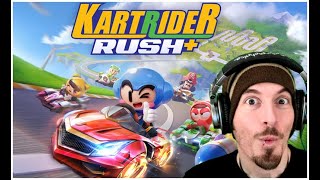 KARTRIDER RUSH PLUS First Impressions [upl. by Ihab]