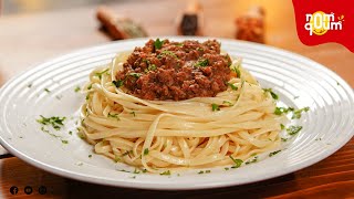 The Perfect Spaghetti Bolognese Recipe  Nom Qoum The Food Channel [upl. by Yrtnahc111]