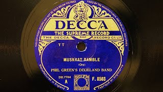 Phil Greens Dixieland band  Muskrat Ramble 1945 [upl. by Rianon800]