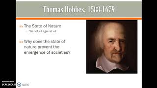 Hobbes and the State of Nature [upl. by Jolie]