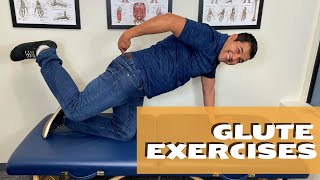 Top 5 Glute Muscle Exercises For Knee Pain [upl. by Bay738]