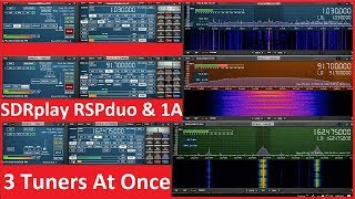 Running SDRplay RSPduo and RSP1A Simultaneously on the Same Computer [upl. by Nalor]