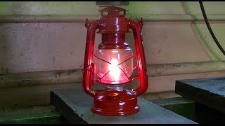 Kerosene lamp vs Hydraulic Press [upl. by Ahsimet]