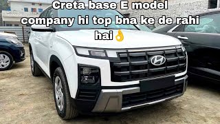 Creta base model 2024  Company top Bana degi hyundai creta [upl. by Lenor]