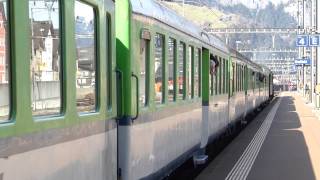 Gotthard Steam 2015 05 arrival of Verbano Express at Erstfeld [upl. by Adrea]