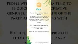 Know your Body Type as per Ayurveda Doshas  Vata Pitta and Kapha [upl. by Yesnnyl]