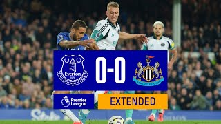 EXTENDED HIGHLIGHTS EVERTON 00 NEWCASTLE [upl. by Enaitsirhc]