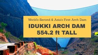 Idukki Dam  Top Arch Dam in Kerala [upl. by Emogene]