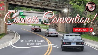 Revving Up Nostalgia Cruising to the Corvair Club 50th Anniversary in our Classic 61 Rampside [upl. by Studnia262]