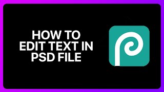 How To Edit Text In Psd File In Photopea Tutorial [upl. by Yhtorod903]