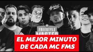 FMS ARG  MEJOR MINUTO de cada MC [upl. by Fitzger]