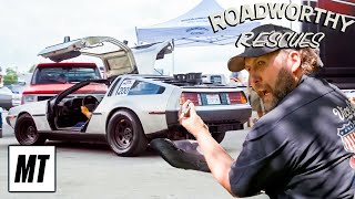 Fixing the Worlds Cheapest DeLorean For LS Fest  Roadworthy Rescues [upl. by Enened]