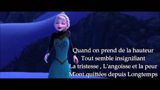 Lyrics  film Libérée délivrée la reine des neige [upl. by Everrs]