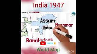 India 1947 and Major Princely States [upl. by Rayna33]